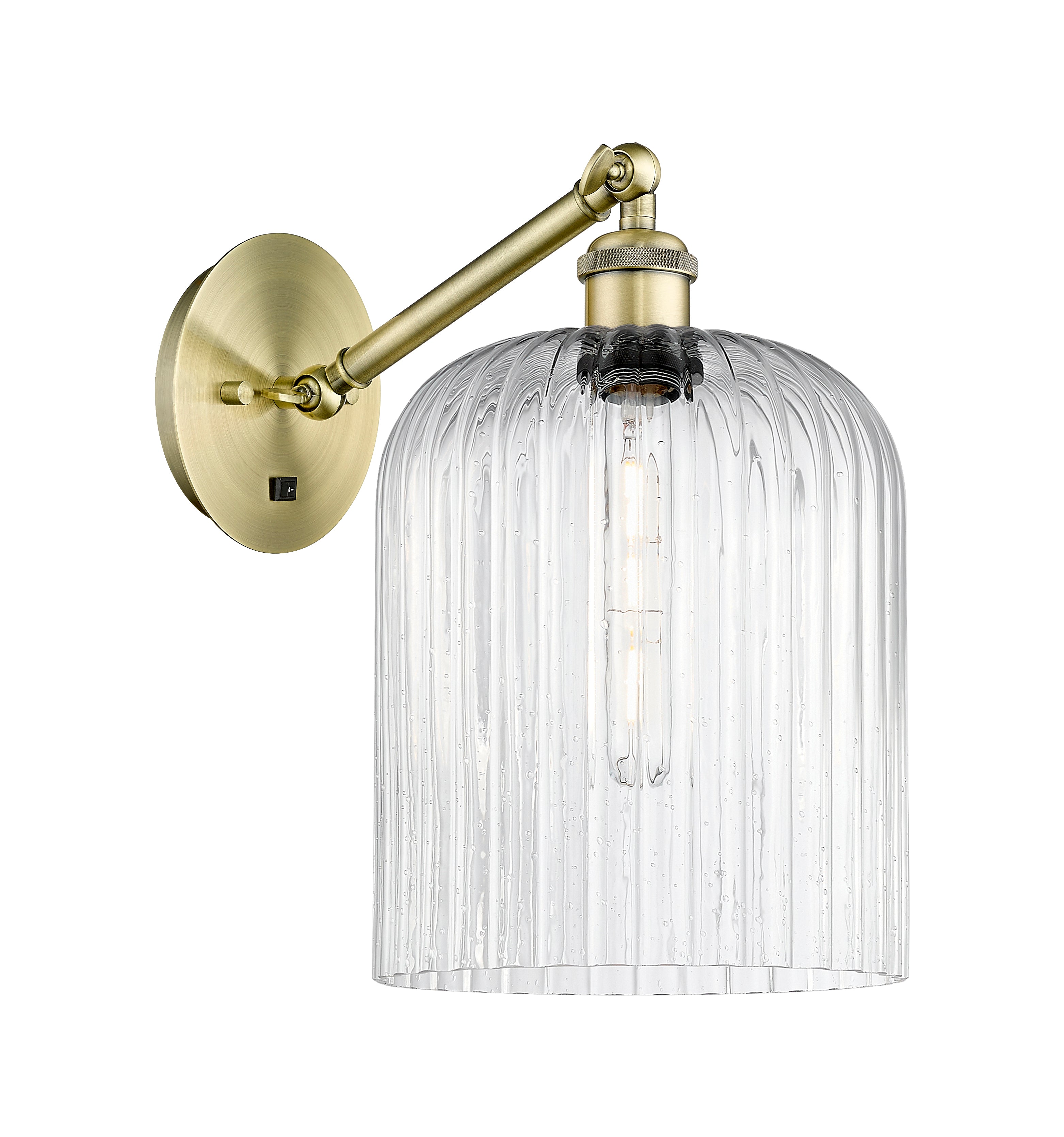 Ballston Sconce Cast Brass Art Nouveau