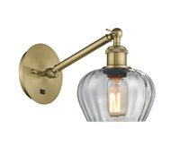Ballston Sconce Cast Brass Glass Steel