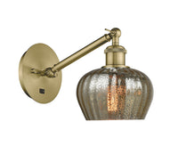 Ballston Sconce Cast Brass Glass Steel