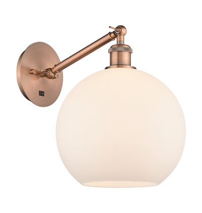 Ballston Sconce Cast Brass Steel Finish
