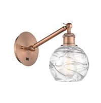 Ballston Sconce Cast Brass Glass Steel