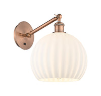 Ballston Sconce Cast Brass 10 Inch Height