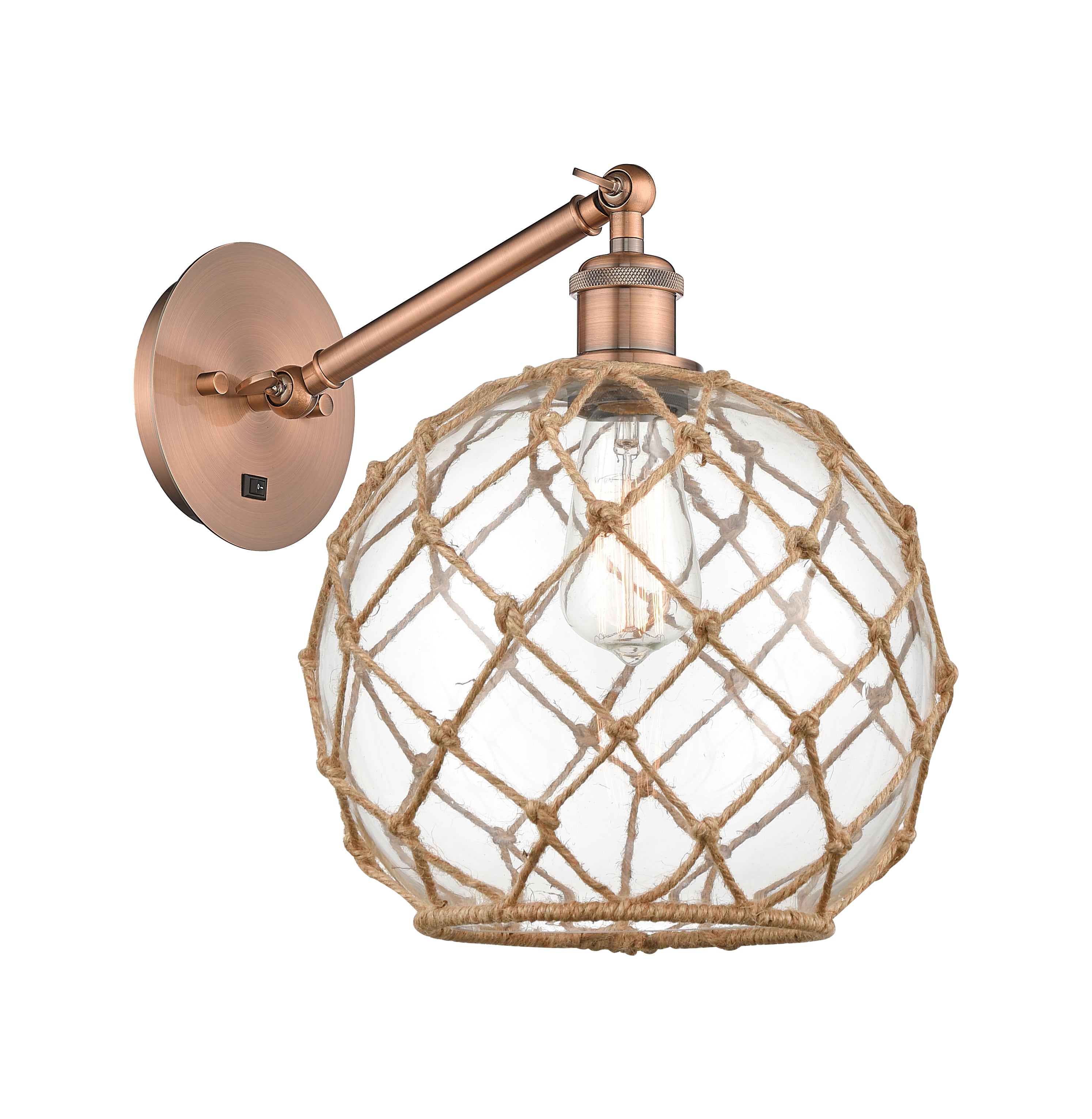 Ballston Sconce Cast Brass 12 Inch