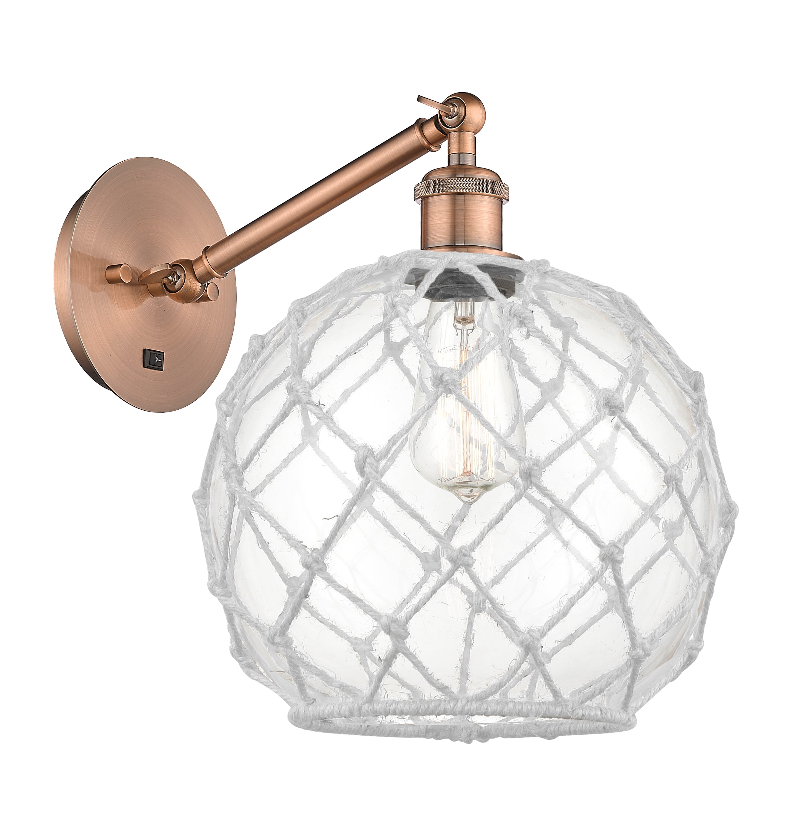 Ballston Sconce Cast Brass 12 Inch