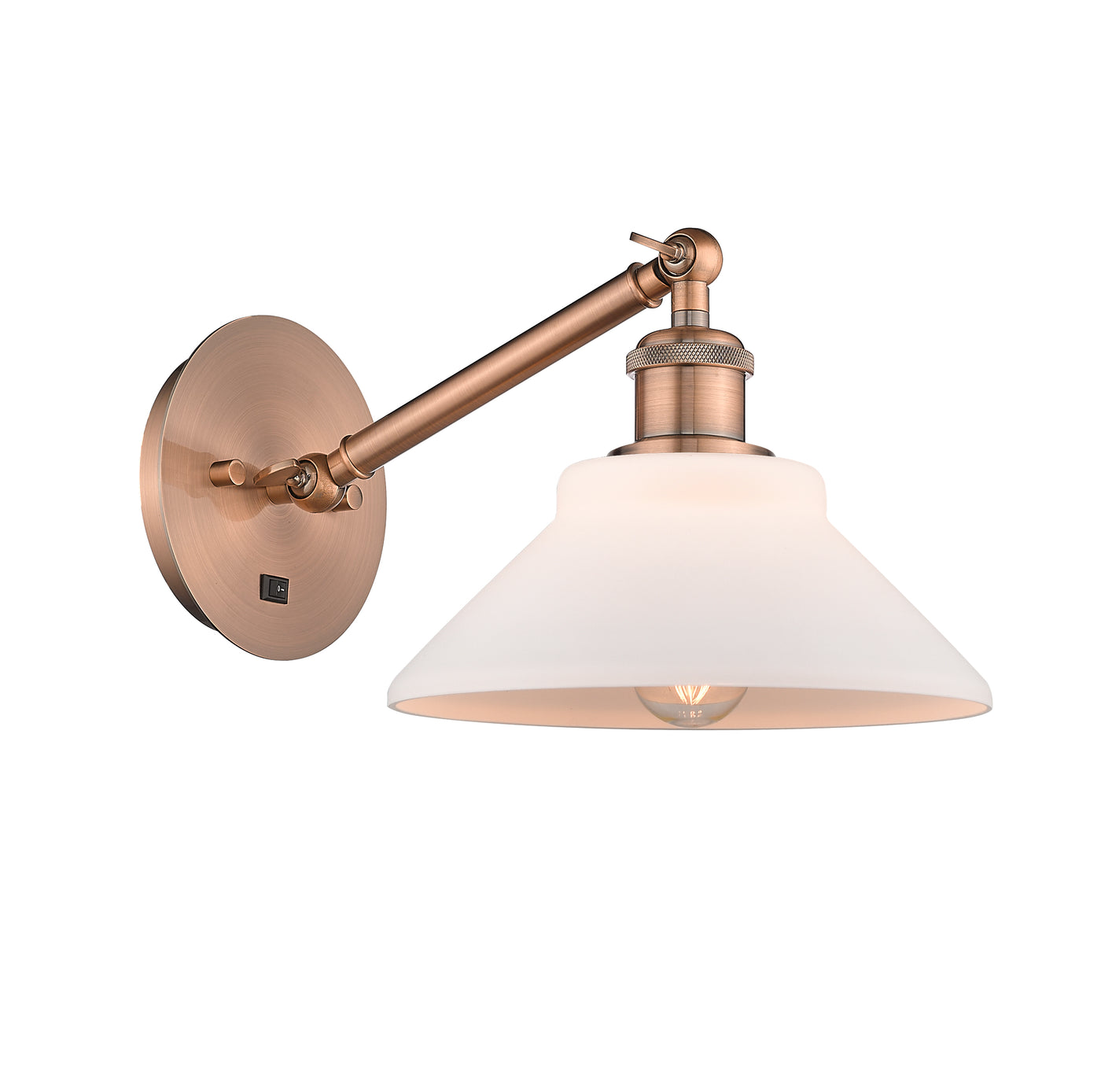 Ballston Sconce Cast Brass 10 Inch