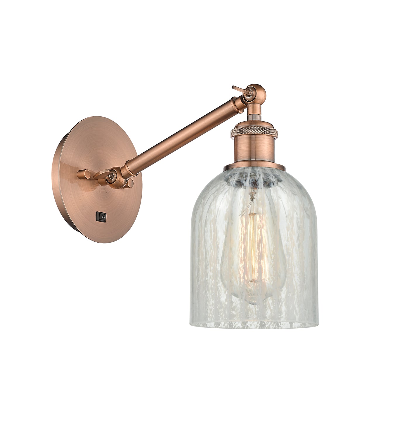 Ballston Sconce Cast Brass 9 Inch