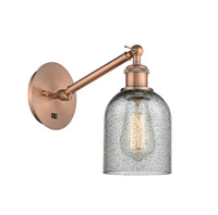 Ballston Sconce Cast Brass 7 Inch Height