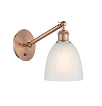 Ballston Sconce Cast Brass 9 Inch