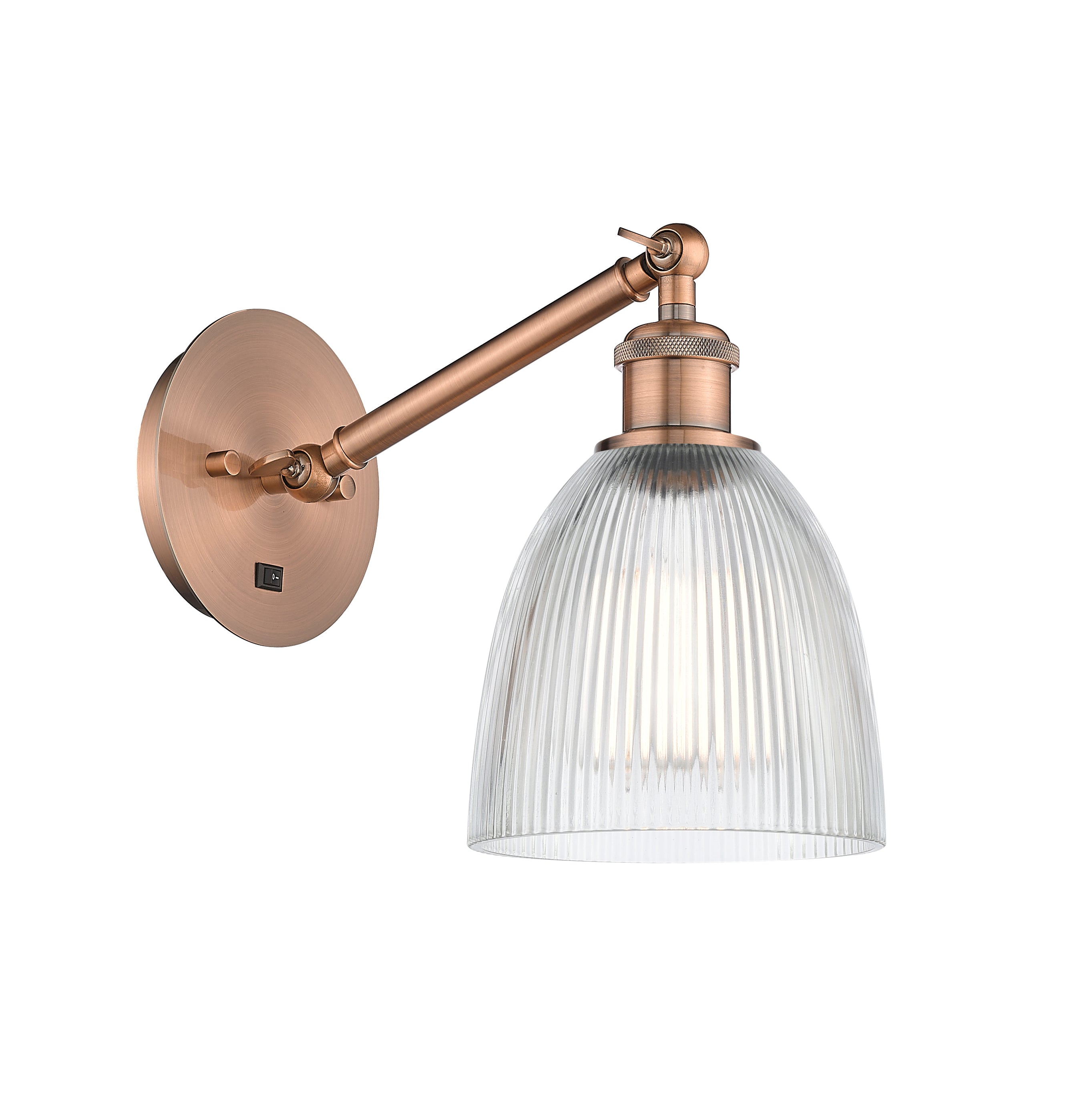 Ballston Sconce Cast Brass 12 Inch
