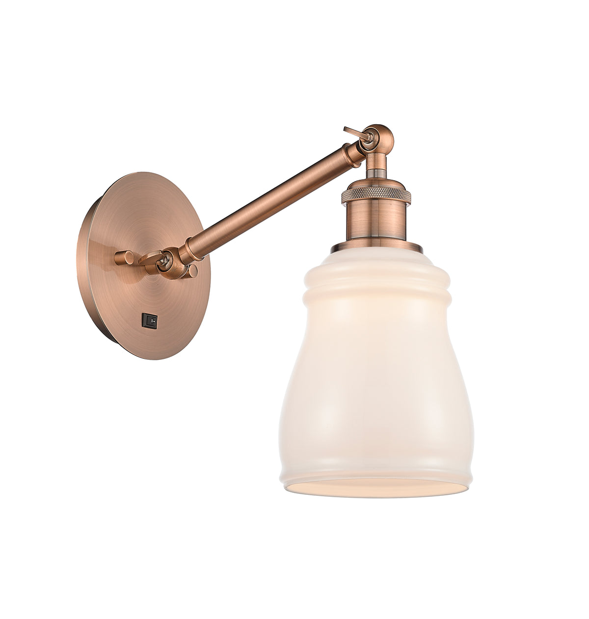 Ellery 5-Inch 1-Light Sconce with LED Bulb 9-Inch High