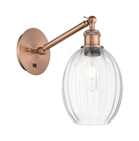 Ballston Sconce Cast Brass 8.5 Inches