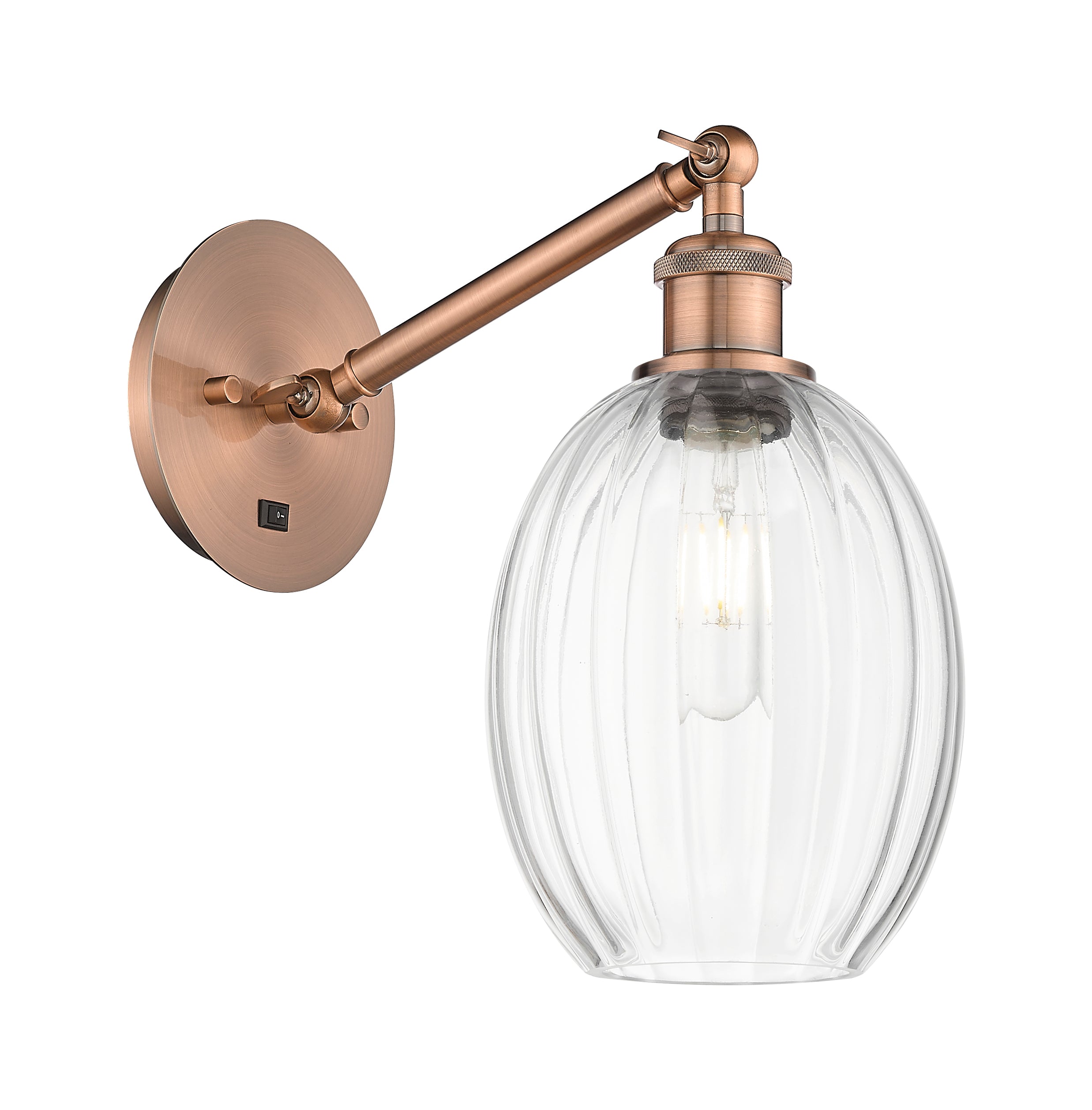 Ballston Sconce Cast Brass 8.5 Inches