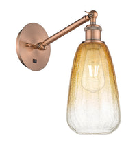 Ballston Sconce Cast Brass Steel Glass
