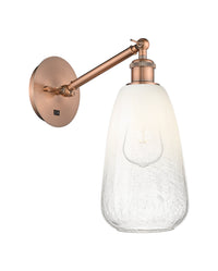 Ballston Sconce Cast Brass Steel Glass