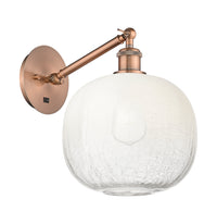 Ballston Sconce Cast Brass Glass Steel