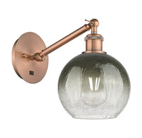 Ballston Sconce Cast Brass Glass Steel