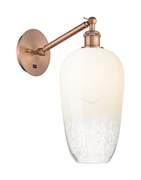Ballston Sconce Cast Brass Steel Glass