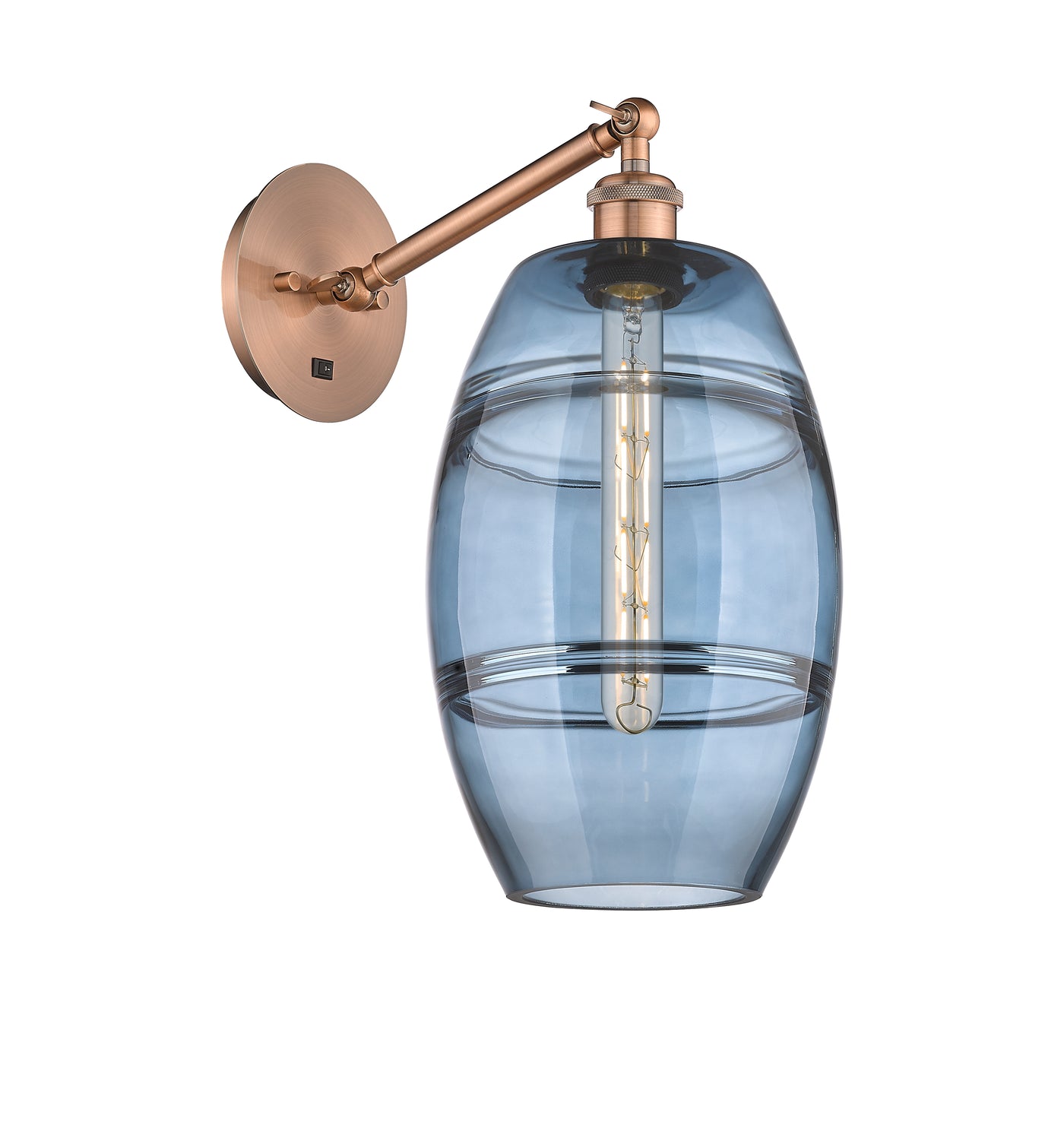 Ballston Sconce Cast Brass 8 Inch