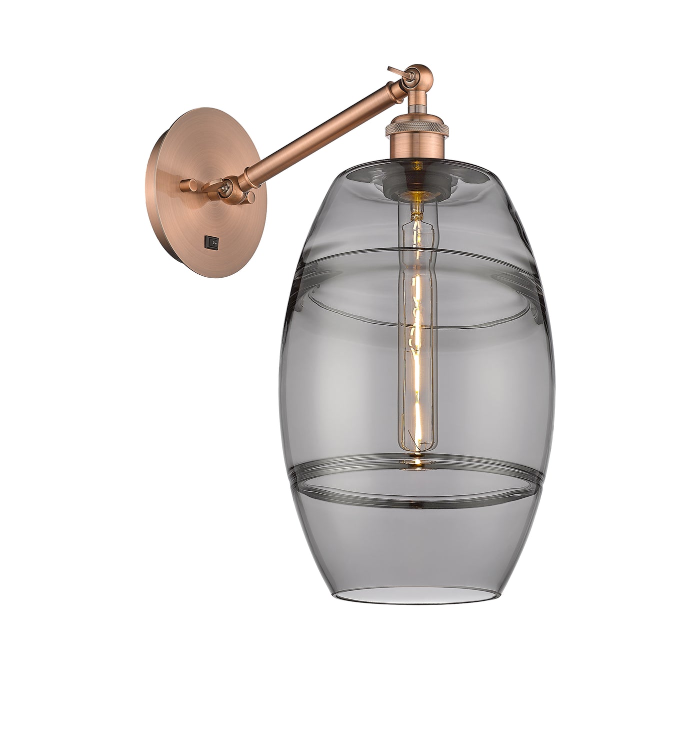 Ballston Sconce Cast Brass 8 Inch