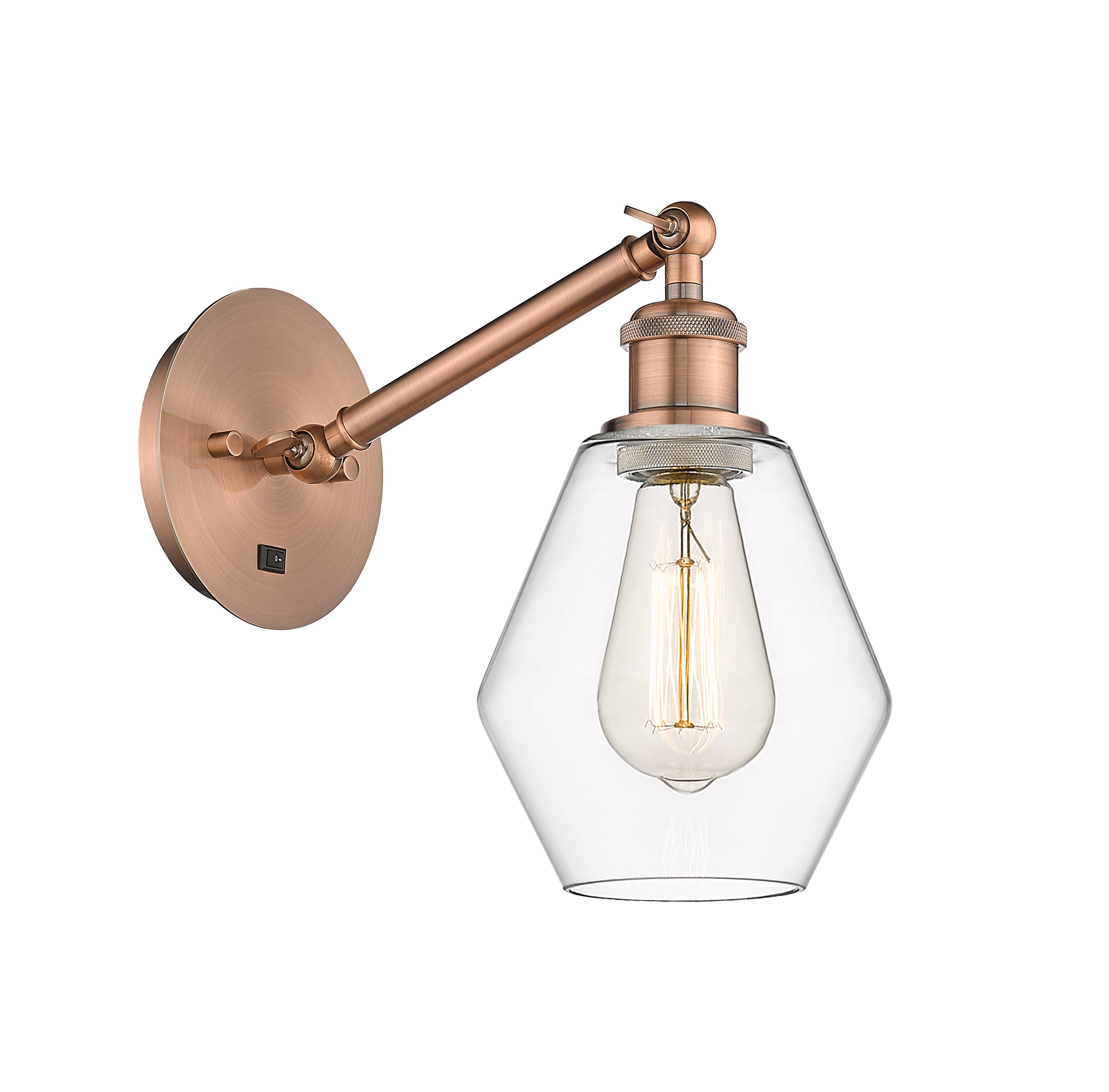 Ballston Sconce Cast Brass 9.5 Inch