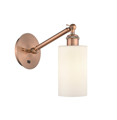Ballston Sconce Cast Brass Steel Glass