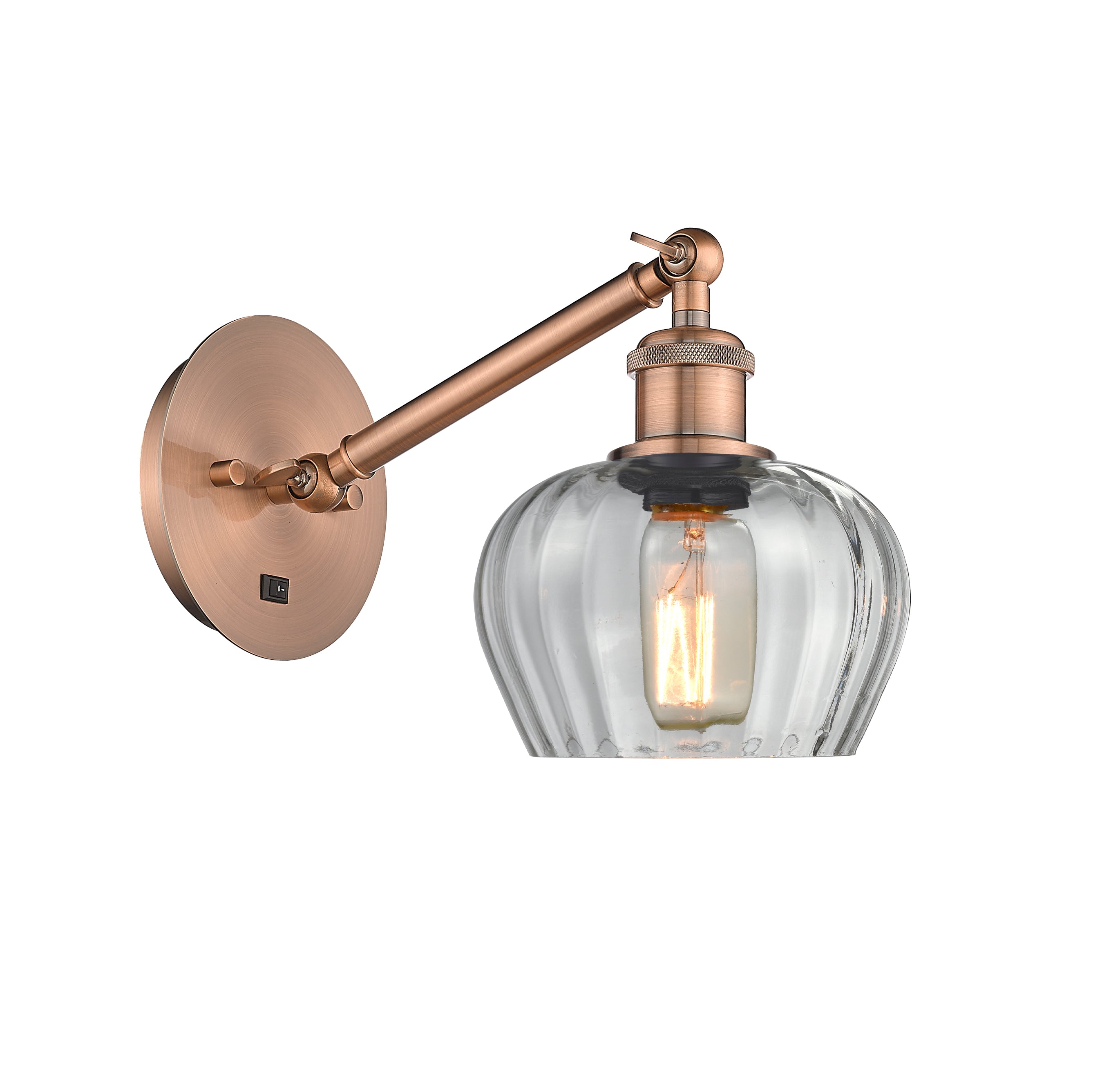 Ballston Sconce Cast Brass Fenton