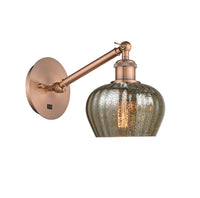 Ballston Sconce Cast Brass Glass Steel