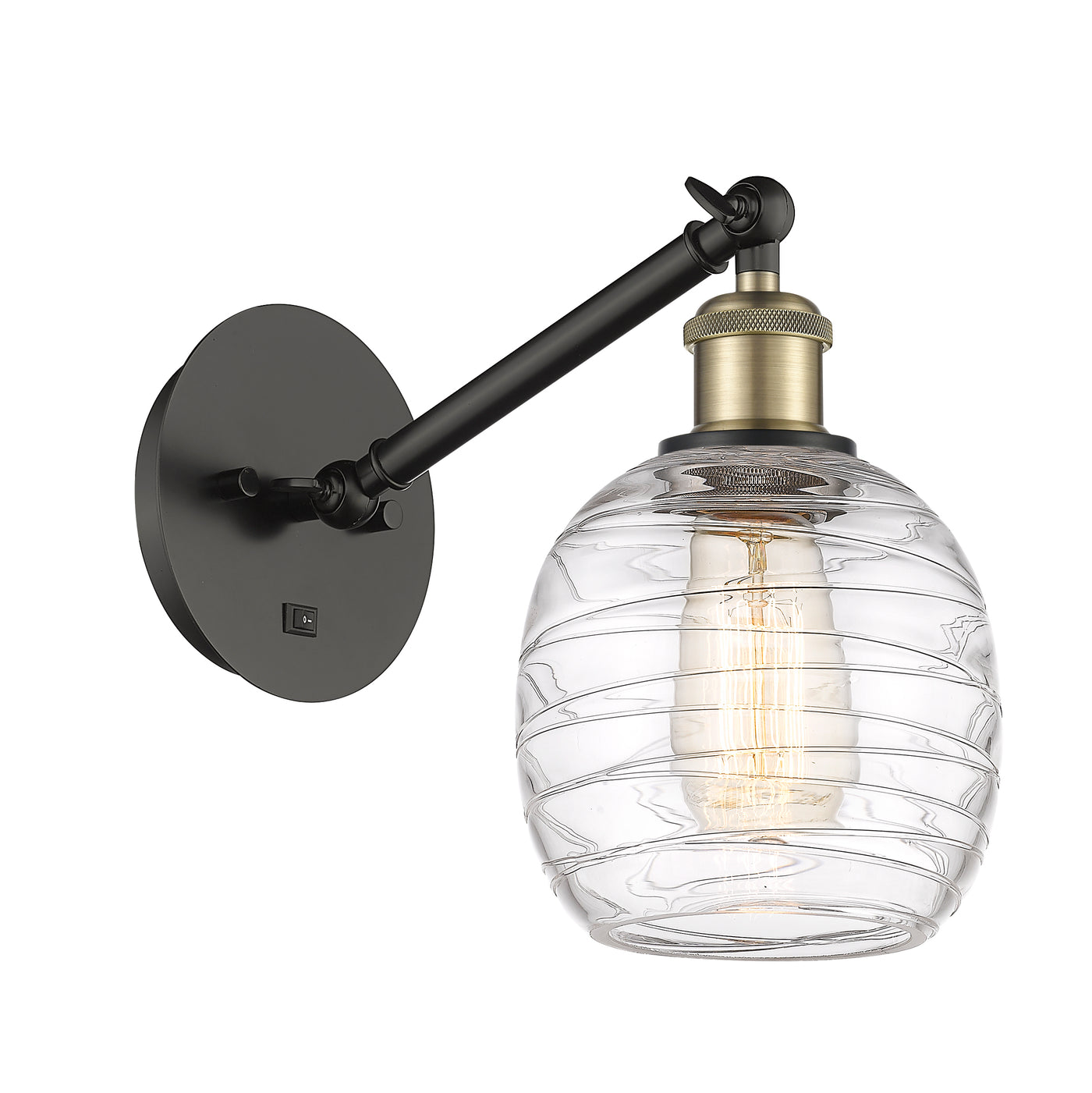 Ballston Sconce Cast Brass Finish