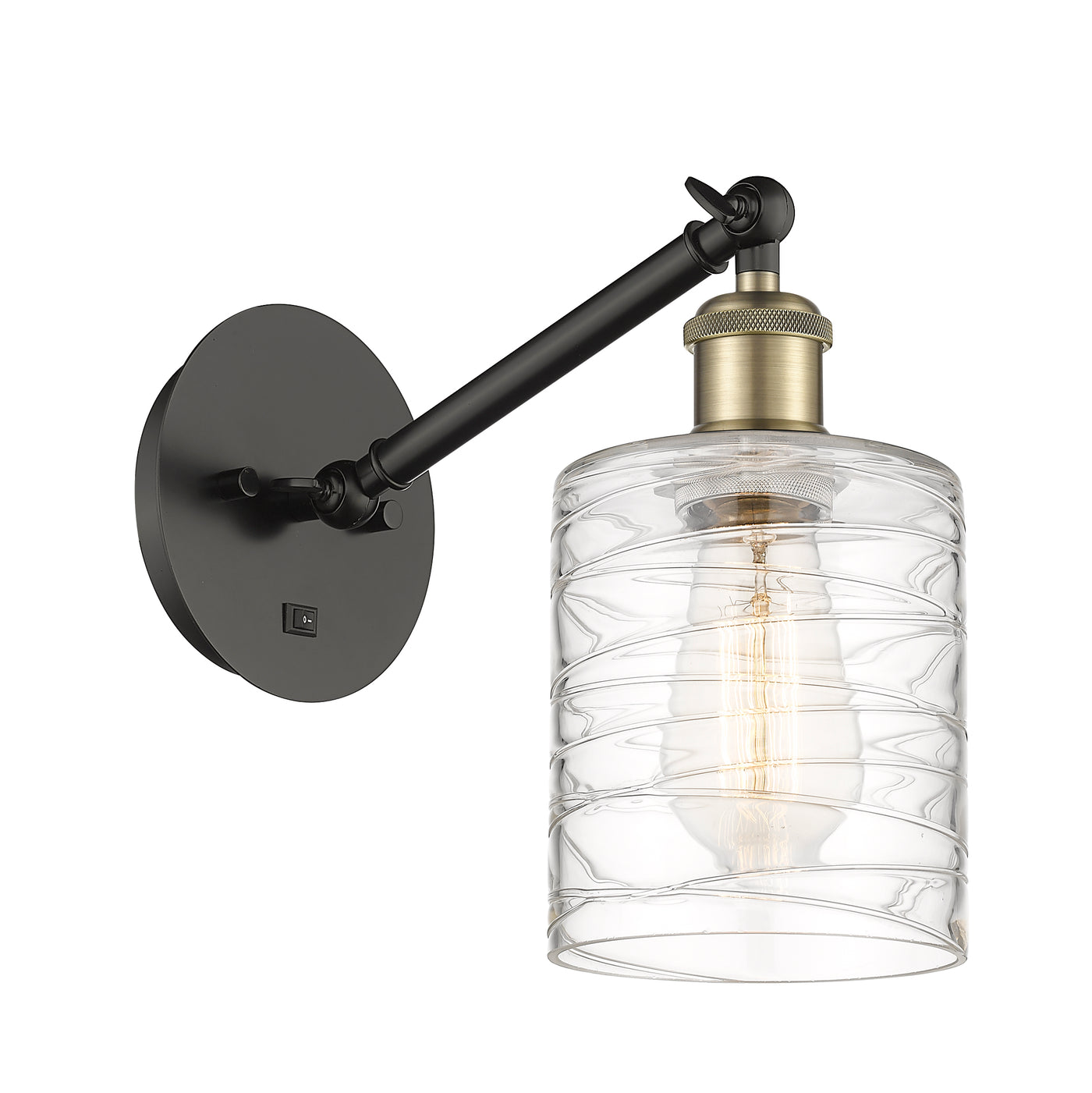 Ballston Sconce Cast Brass 9 Inch