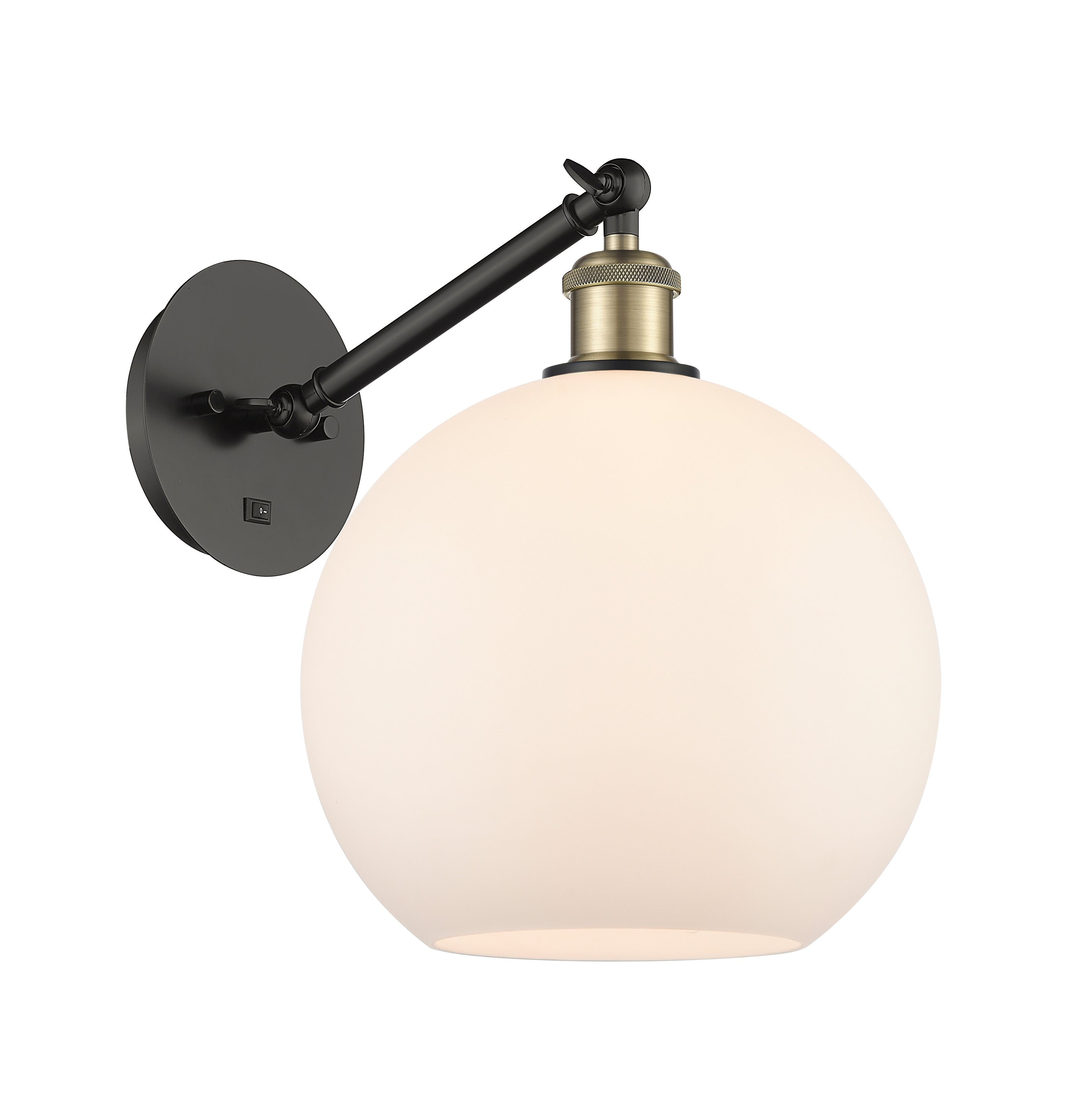 Ballston Sconce Cast Brass Steel Finish