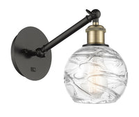 Ballston Sconce Cast Brass Glass Steel