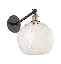 Ballston Sconce Cast Brass Glass Steel
