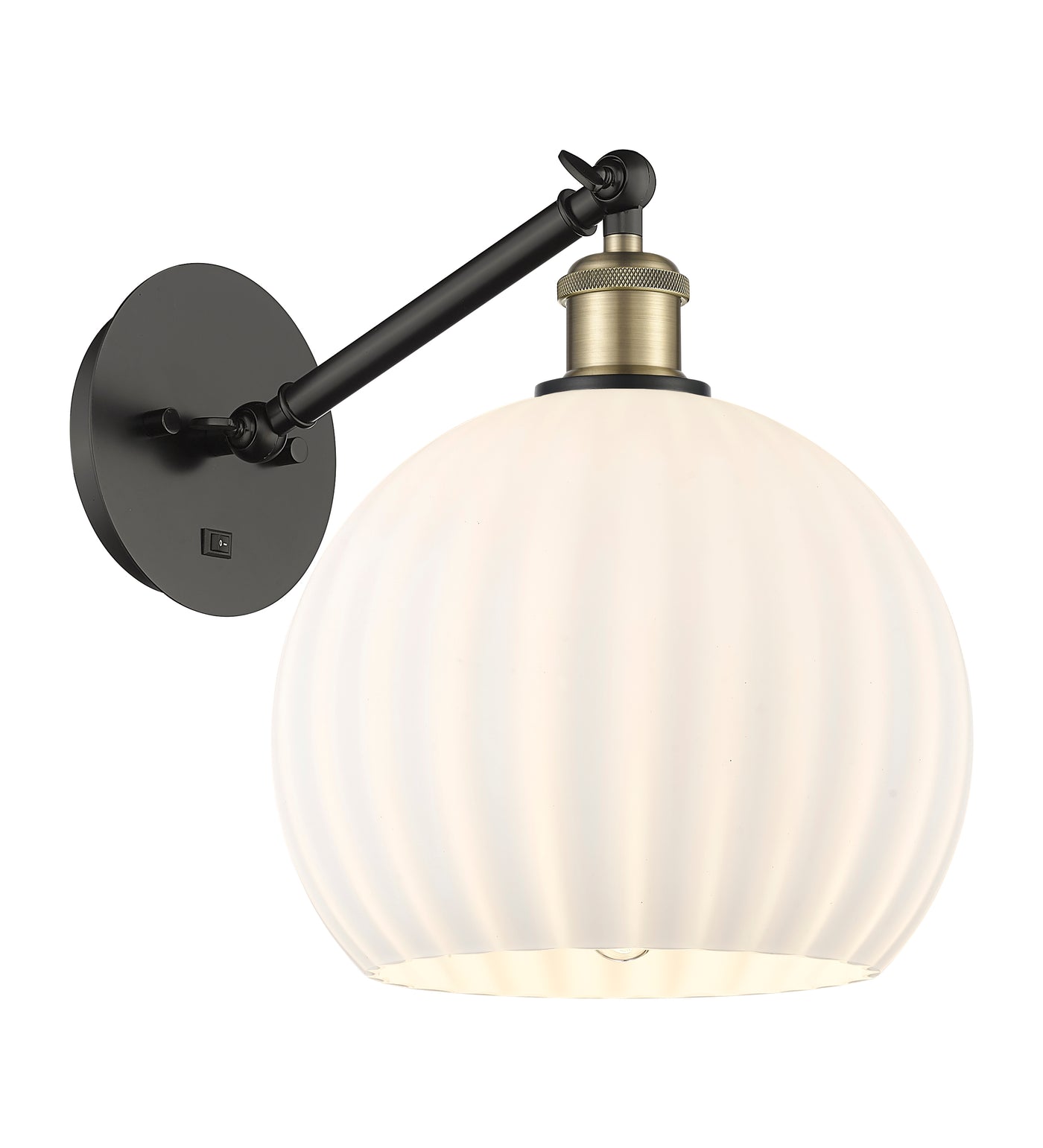 Ballston Sconce Cast Brass 10 Inch Height