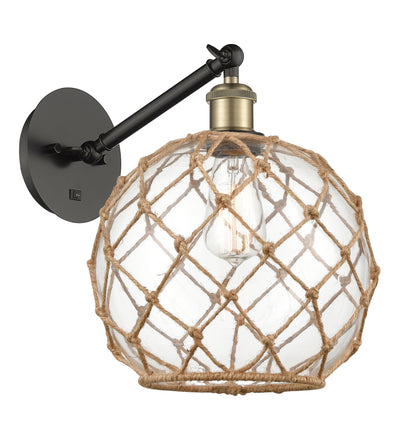 Ballston Sconce Cast Brass 12 Inch