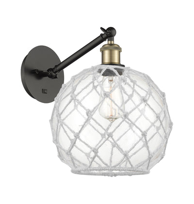 Ballston Sconce Cast Brass 12 Inch