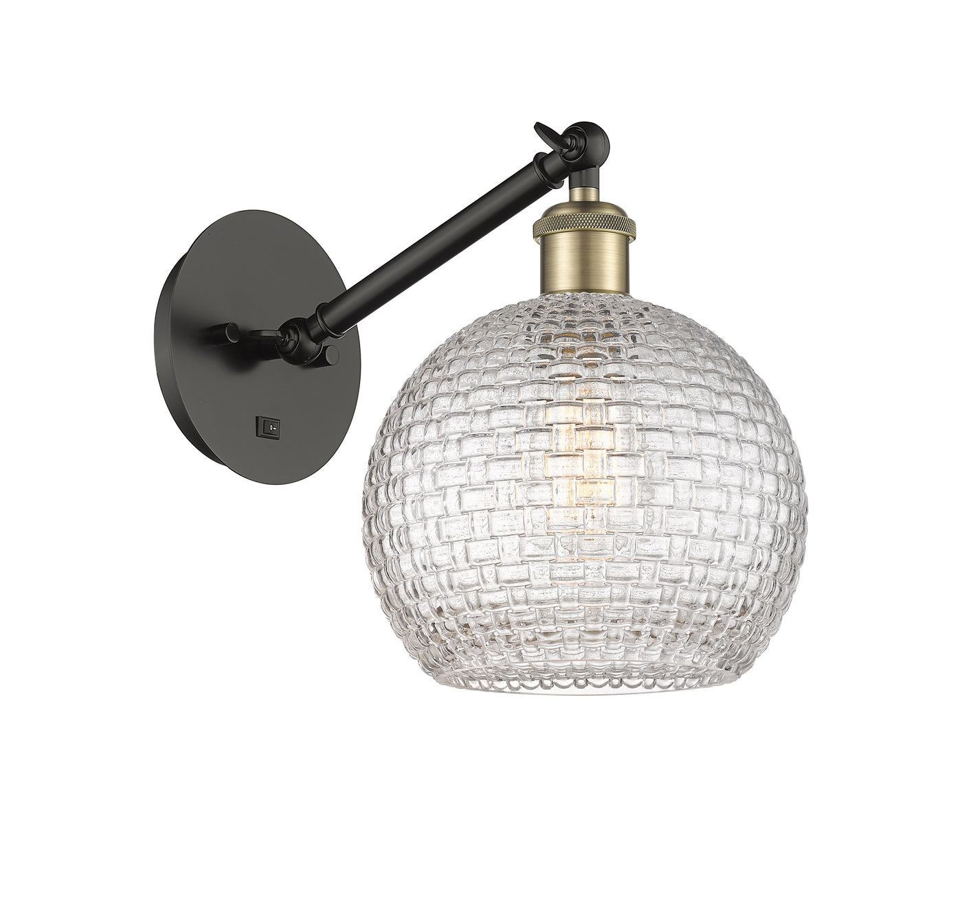 Ballston Sconce Cast Brass 8 Inch Height