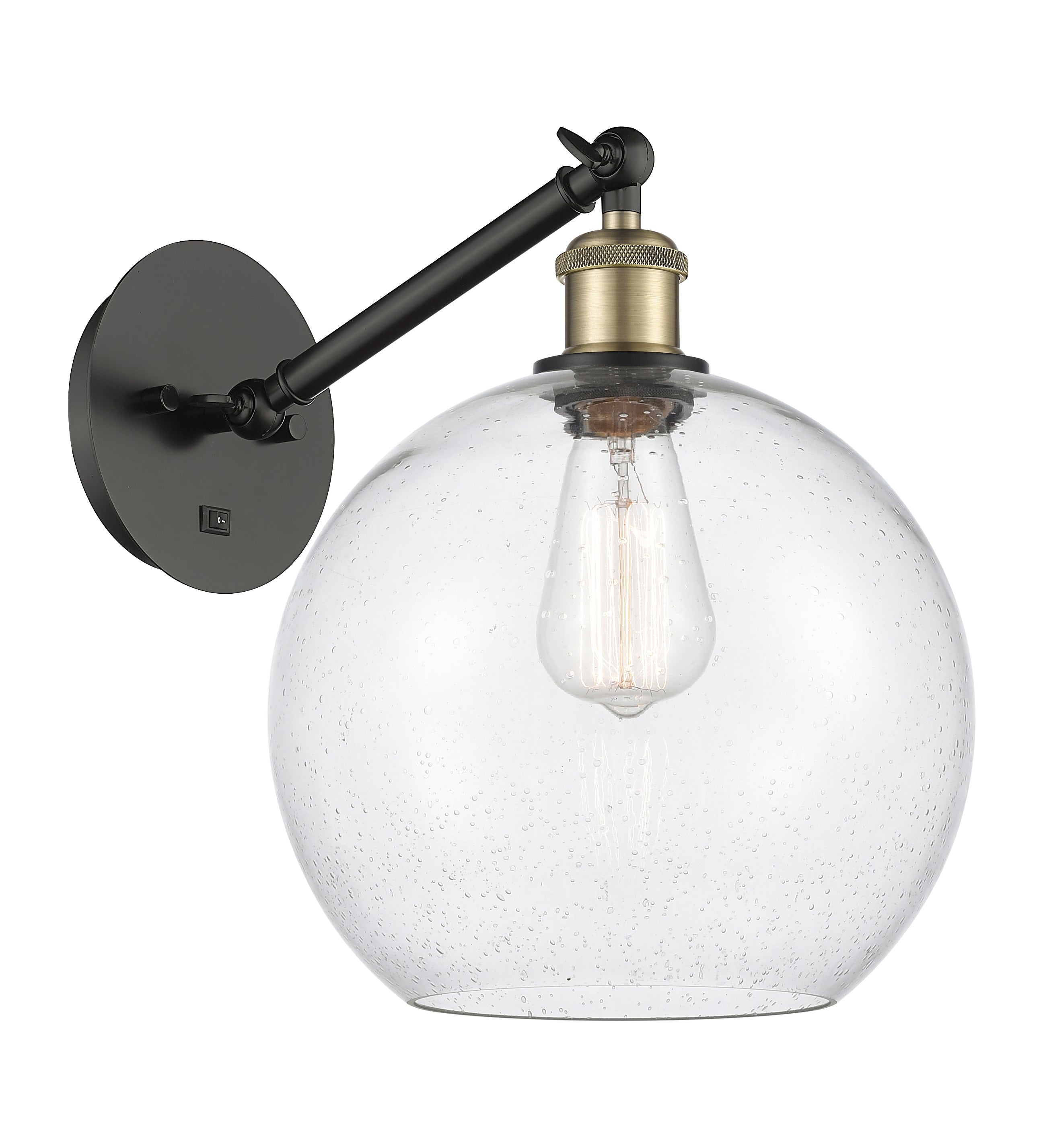 Ballston Sconce Cast Brass Steel Finish