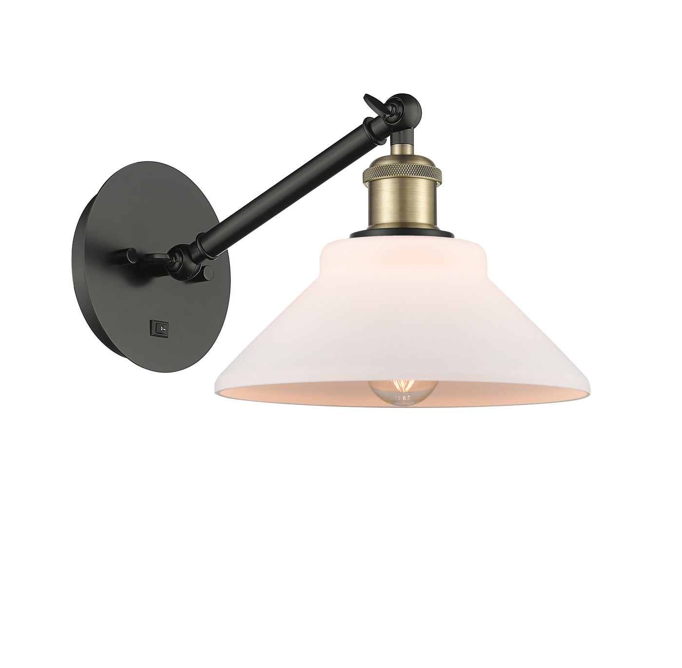Ballston Sconce Cast Brass 10 Inch