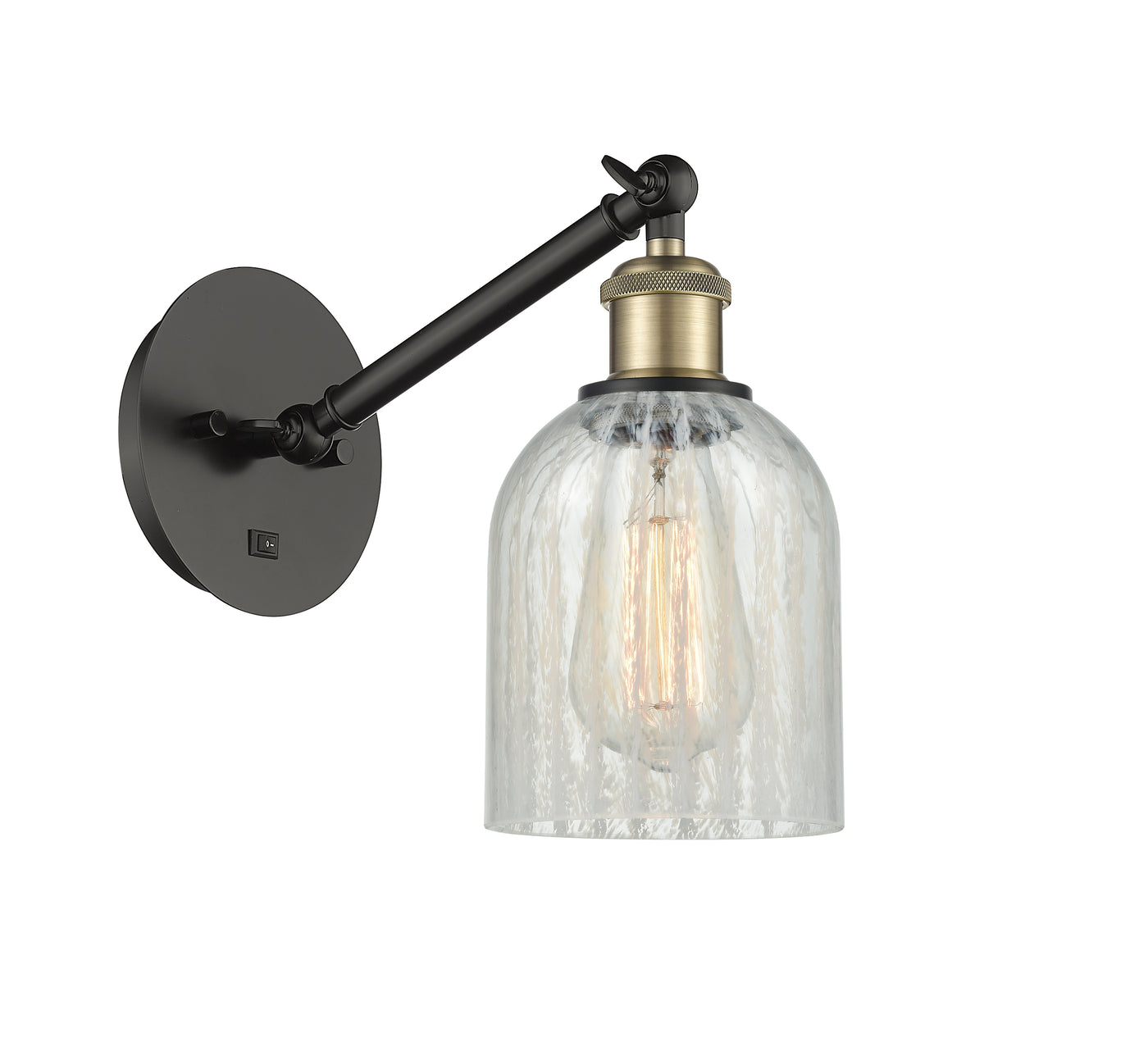 Ballston Sconce Cast Brass 9 Inch