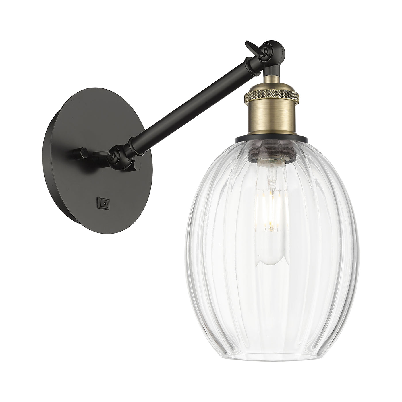 Ballston Sconce Cast Brass 8.5 Inches