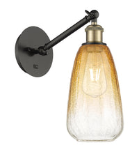 Ballston Sconce Cast Brass Steel Glass