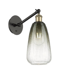 Ballston Sconce Cast Brass Steel Glass