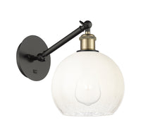 Ballston Sconce Cast Brass Glass Steel