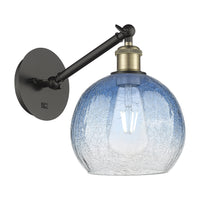 Ballston Sconce Cast Brass Glass Steel