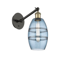 Ballston Sconce Cast Brass Steel Glass