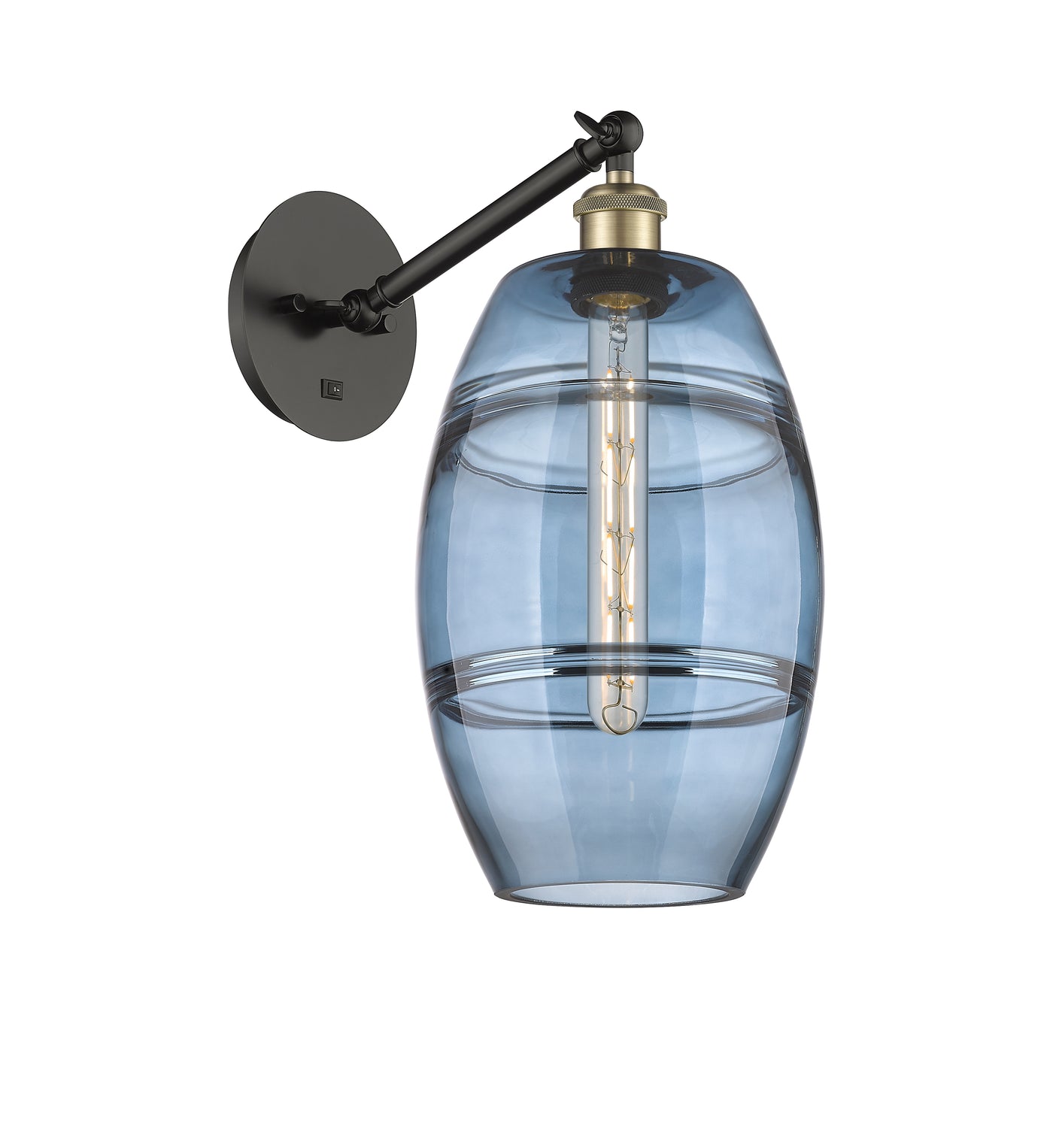 Ballston Sconce Cast Brass 8 Inch