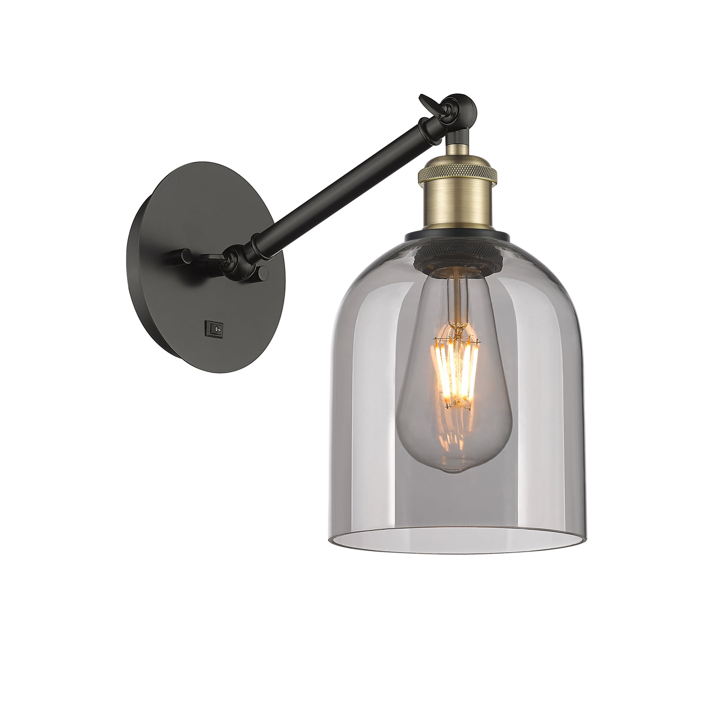 Ballston Sconce Cast Brass 15 Inch Height