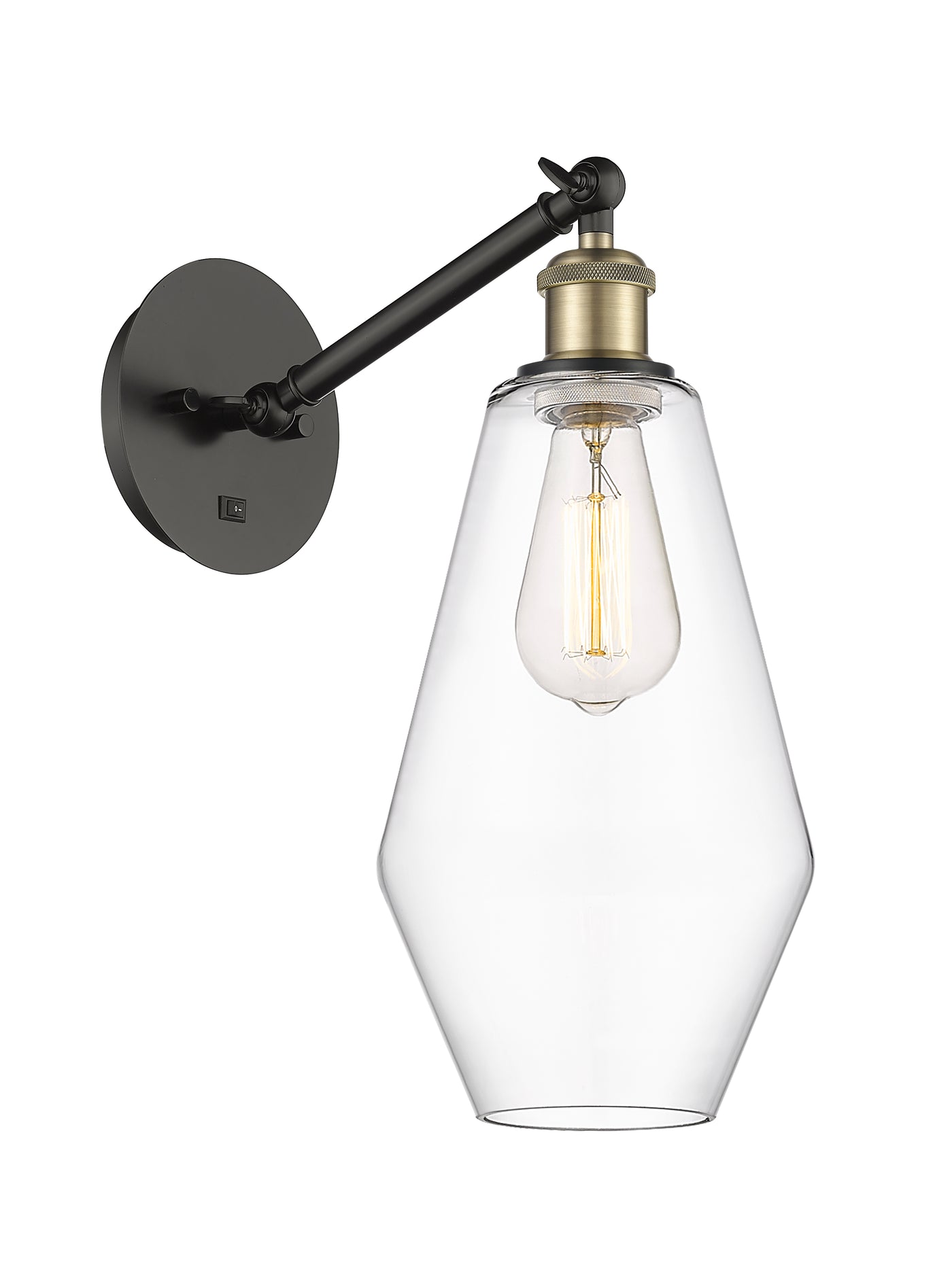 Ballston Sconce Cast Brass 14 Inch