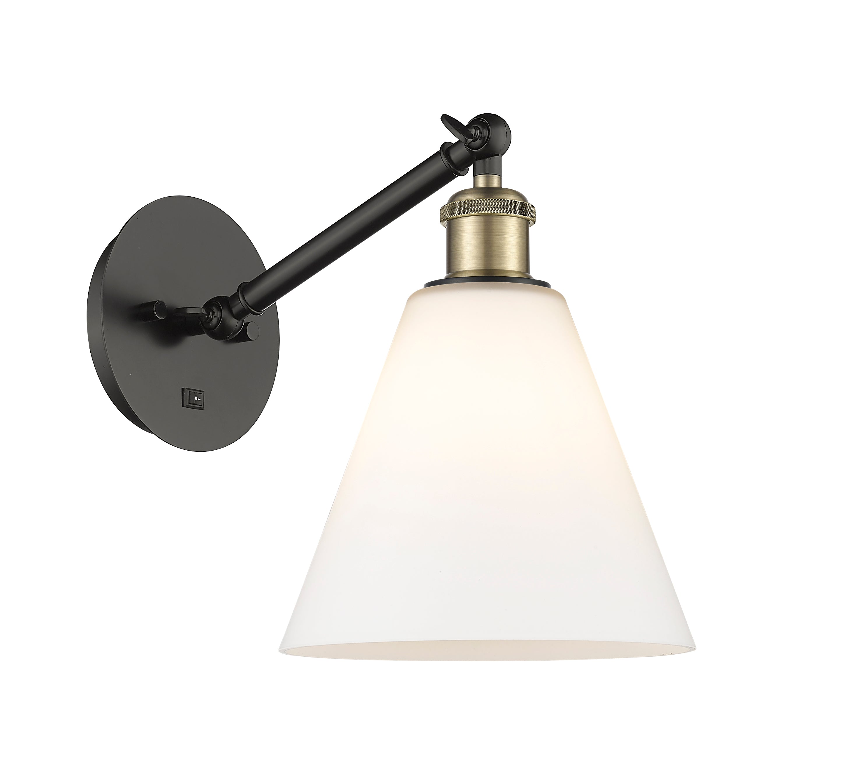 Ballston Sconce Cast Brass 6.5 Inch Width