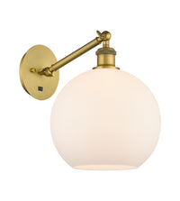 Ballston Sconce Cast Brass Steel Finish